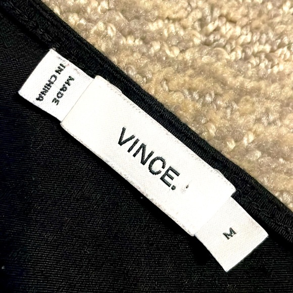 VINCE classic top dolman sleeve black shirt Great condition - Picture 7 of 8